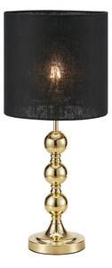 Markslöjd 108574 - Stolní lampa OCTO 1xE27/40W/230V černá/zlatá