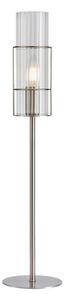 Markslöjd 108558 - Stolní lampa TUBO 1xE14/40W/230V 65 cm lesklý chrom/čirá