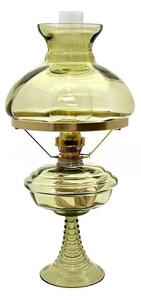 Petrolejová lampa MILADA 50 cm lesní zelená