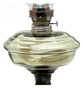 Petrolejová lampa BOHUMILA 54 cm lesní zelená