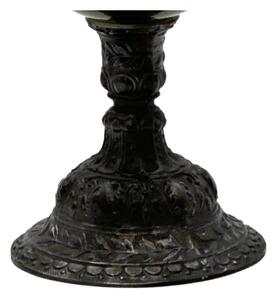 Petrolejová lampa BARBORA 54 cm lesní zelená