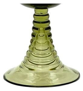 Petrolejová lampa JASMÍNA 50 cm lesní zelená