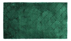 Makro Abra Koupelnová předložka OSLO Protiskluzová tmavě zelená Rozměr: 50x75 cm