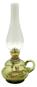Petrolejová lampa ANNA 33 cm lesní zelená