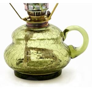 Petrolejová lampa ANNA 33 cm lesní zelená
