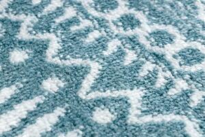 Makro Abra Kulatý koberec FUN Napkin modrý Rozměr: průměr 100 cm