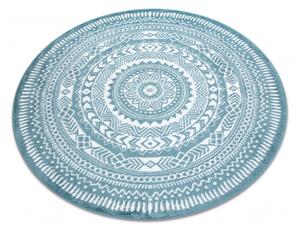 Makro Abra Kulatý koberec FUN Napkin modrý Rozměr: průměr 100 cm