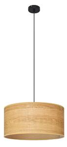 Lustr na lanku ALBA 1xE27/15W/230V pr. 40 cm hnědá/černá
