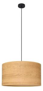 Lustr na lanku ALBA 1xE27/15W/230V pr. 45 cm hnědá/černá