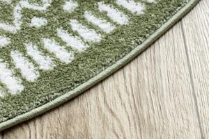 Makro Abra Kulatý koberec FUN Napkin zelený Rozměr: průměr 200 cm