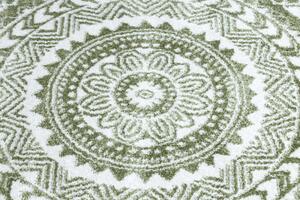 Makro Abra Kulatý koberec FUN Napkin zelený Rozměr: průměr 120 cm