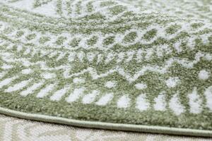 Makro Abra Kulatý koberec FUN Napkin zelený Rozměr: průměr 200 cm