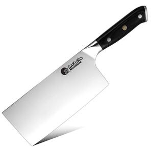 TAO nůž z německé oceli Hanzo Black DE SaKuRo 17,5 cm