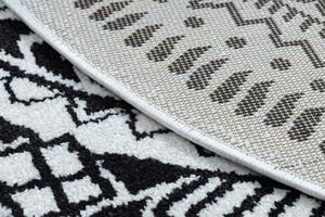 Makro Abra Kulatý koberec FUN Napkin šedý Rozměr: průměr 120 cm