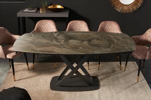 Jídelní stůl INCEPTION TAUPE 130-190 CM keramika rozkládací Nábytek | Jídelní prostory | Jídelní stoly | Všechny jídelní stoly