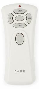 FARO 33370DC - Stropní ventilátor LANTAU hnědá/matný chrom pr. 132 cm + DO