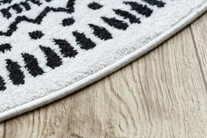 Makro Abra Kulatý koberec FUN Napkin šedý Rozměr: průměr 100 cm
