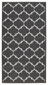Makro Abra Kusový koberec protiskluzový Clover Tmavě šedý Rozměr: 67x200 cm