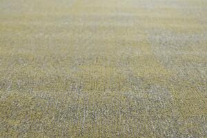 Balta Kusový koberec Serenity 20 žlutý šedý Rozměr: 100x150 cm