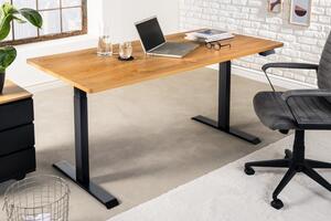 Výškově nastavitelný psací stůl OAK DESK 160 CM dubový vzhled Nábytek | Kancelářský nábytek | Stoly