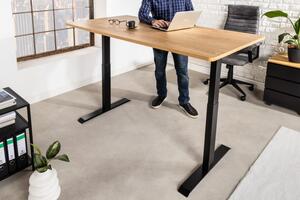 Výškově nastavitelný psací stůl OAK DESK 160 CM dubový vzhled Nábytek | Kancelářský nábytek | Stoly