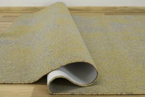 Balta Kusový koberec Serenity 20 žlutý šedý Rozměr: 100x150 cm