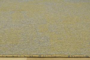 Balta Kusový koberec Serenity 20 žlutý šedý Rozměr: 150x250 cm