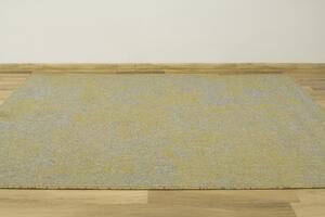 Balta Kusový koberec Serenity 20 žlutý šedý Rozměr: 200x200 cm