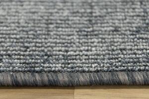 Balta Kusový koberec Serenity 82 šedý modrý Rozměr: 200x200 cm