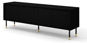 BIM Televizní stolek Sherwood 180, 4D - černý mat