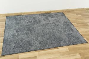 Balta Kusový koberec Serenity 82 šedý modrý Rozměr: 200x200 cm