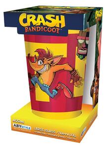 Sklenice Crash Bandicoot - Crash TNT, 400 ml