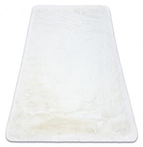 Makro Abra Kusový koberec TEDDY Shaggy Slonová kost vysoký a hustě tkaný, protiskluzový, vhodný k praní. Rozměr: 120x160 cm