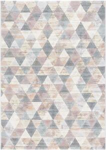 Moderní kusový koberec Ragolle Argentum 63263 6747 Trojúhelníky vícebarevný Rozměr: 200x290 cm