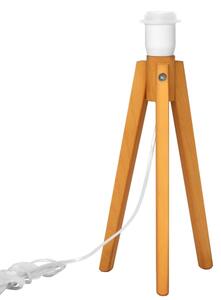 Stolní lampa ALBA 1xE27/15W/230V bílá/dub