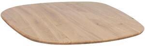Stolní deska TABLO oválná dub 130x 130 cm WOOOD