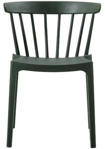 Barová stolička BLISS plastová armádně zelená WOOOD