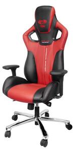 Herní židle E-Blue COBRA – červená, umělá kůže