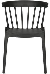 Barová stolička BLISS plastová černá WOOOD