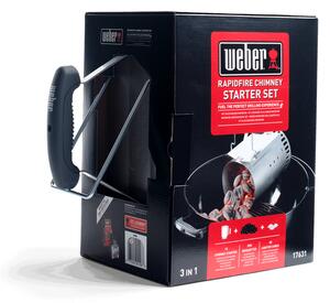 Weber zapalovací set Rapidfire k rozžhavení dřevěného uhlí