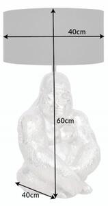 Stolní lampa GORILA 60 CM stříbrná Svítidla | Stolní