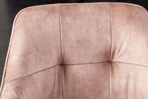 Jídelní židle LOFT II šampaňská samet otočná Nábytek | Jídelní prostory | Jídelní židle | Všechny jídelní židle