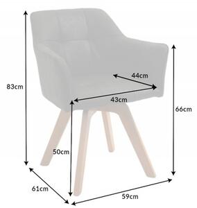 Jídelní židle LOFT WOOD II antik šedá mikrovlákno otočná Nábytek | Jídelní prostory | Jídelní židle | Všechny jídelní židle