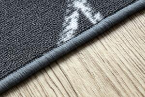 Balta Dětský kusový koberec SCHOOL Škola, sešit, tužka, pravítko, pouzdro, šedý Rozměr: 100x150 cm