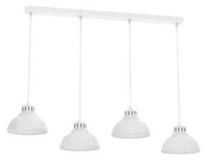 Lustr na lanku SVEN 4xE27/15W/230V bílá