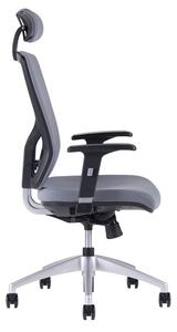 Kancelářská ergonomická židle Office Pro HALIA SP – s podhlavníkem, více barev Modrá 2621