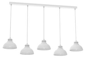 Lustr na lanku SVEN 5xE27/15W/230V bílá