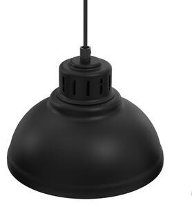Lustr na lanku SVEN 5xE27/15W/230V černá/zlatá