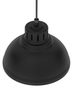 Lustr na lanku SVEN 4xE27/15W/230V černá
