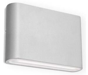 LED2 - LED Venkovní nástěnné svítidlo FLAT 2xLED/3W/230V IP65 bílá